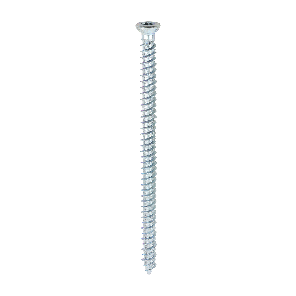 Concrete Screws - TX - Flat Countersunk - Zinc - 7.5 x 120