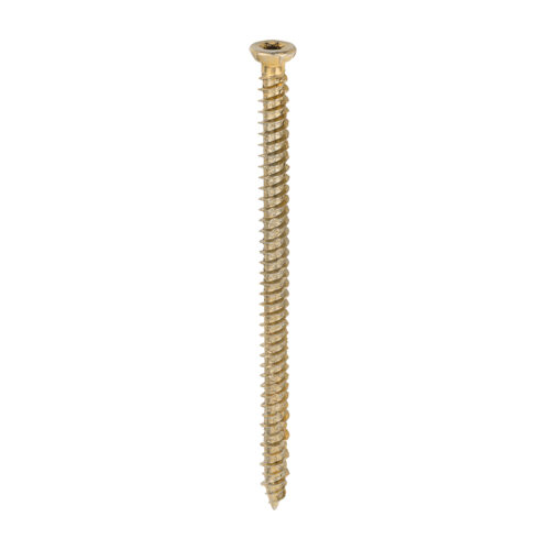 Concrete Screws – TX – Flat Countersunk – Yellow – 7.5 x 120